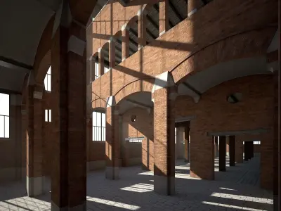 Old Factory 3D model