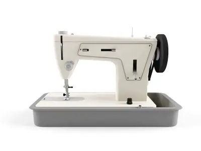 Vintage Sewing Machine 3D model