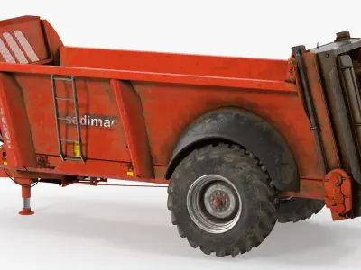 Spreader Sodimac Rafal 3300 Worn 3D model