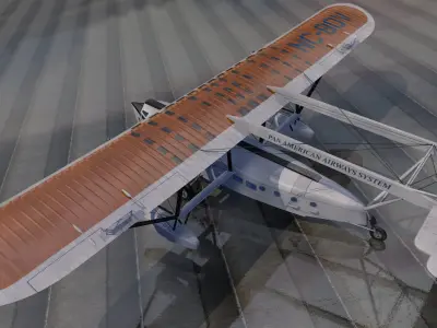 Sikorsky S-40 American Clipper 3D model