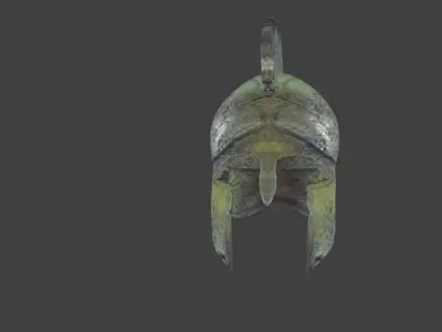 Greek Helmet 3D model