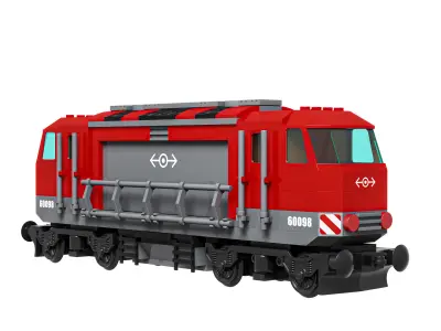 60098 Heavy Train 3D model