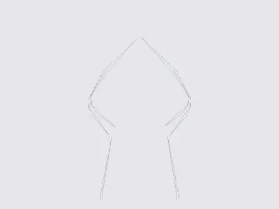 Limbs Explosion Booster Rope Low-poly 3D model