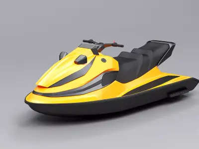 Water Scooter 3D model