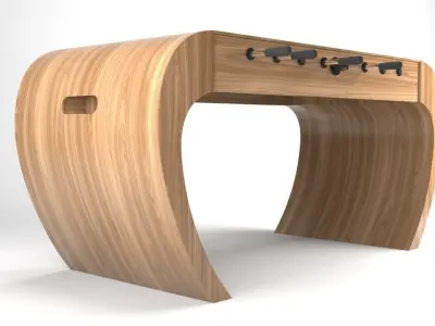 TABLE SOCCER  FOOSBALL 3D model