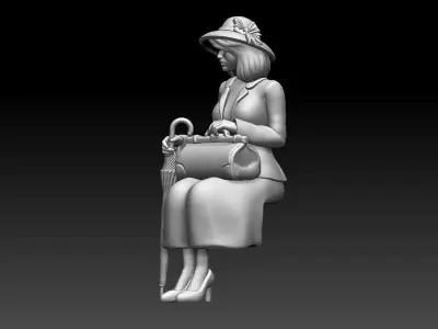PASSENGER 3D print model 19