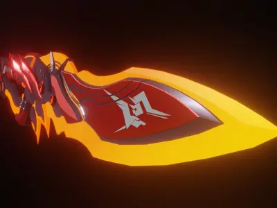 SURTR MUSPELLVERD Low-poly 3D model