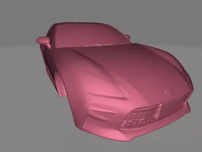 1-24 scale TOYOTA GR86    --Aculate model with laser scan 3D print model