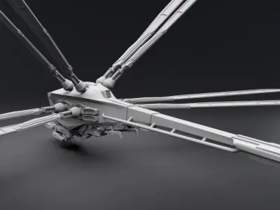 Ornithocopter Scale model 3D print model