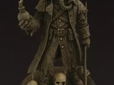 The Gas Grenadier 3D model