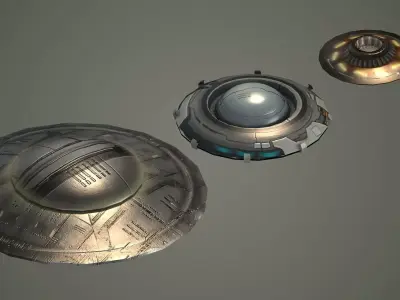 ufo space alien spaceship sci fi ufo spaceship spacecraft  3D model