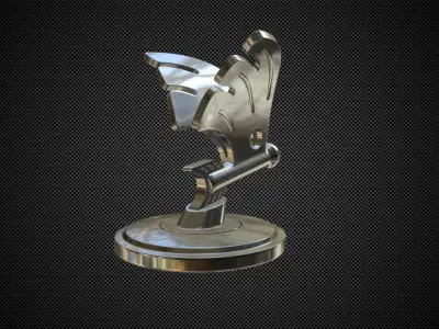 skoda logo 3D model