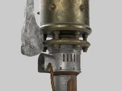 hand grenade 3D model 7