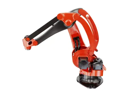 Industrial Robot Pack Low-poly  3D model purchase