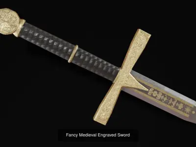 Cliffans Medieval Fantasy Weapons 3D Model Pack