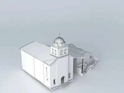 Artadi Church in Zumaia Free 3D model