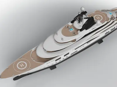  Lurssen JAG Yacht Project Dynamic Simulation 