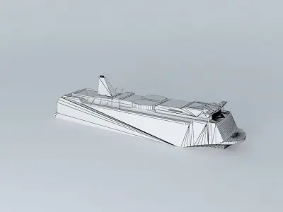 Silja Festival cruiseferry Free 3D model