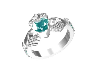 Love Ring 3D print model shop