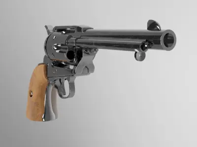 Colt Single Action Army 44 3D model