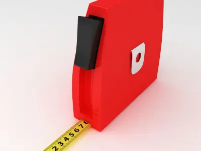 Measuring tape 3d model  3D model