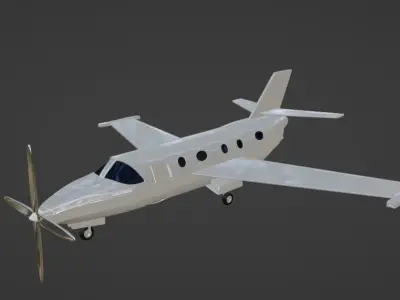 PRIVATE JET 3D model