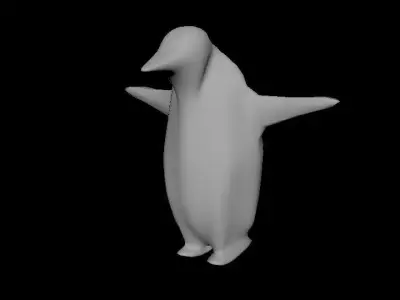 penguin Free 3D model get
