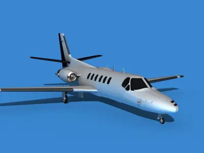 Cessna Citation 550 II Bravo V11 3D model