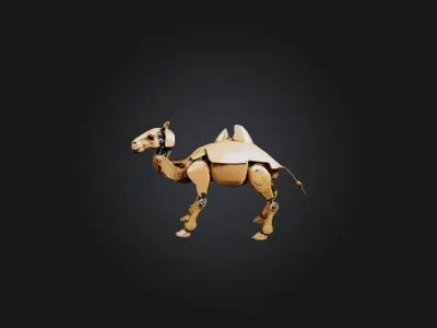 RoboCamel Model Low-poly 3D model