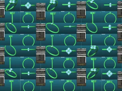 3DM-STL 23 MELEE RING FILES 3D Model Pack