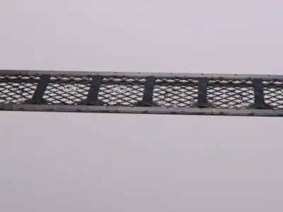 Crane Ramp Shutter Low-poly 3D model