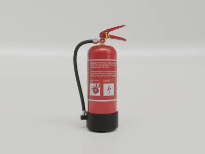 Fire Extinguisher - Model A 3D model