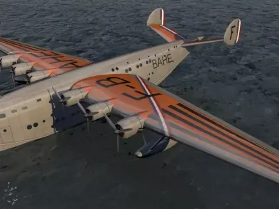Sud Est Se-200 Amphitrite  -  LeO H-49 3D model