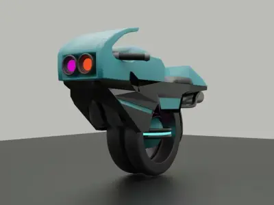 concept motorbike Free 3D model