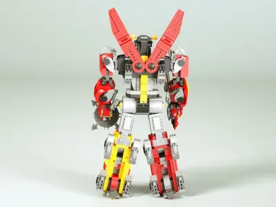 LEGO robot 3D model