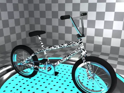 Cycle bmx bike - bmx bike 3D model