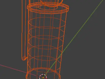 Smoke Grenade Low-poly 3D model shop