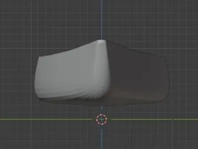Canoe Boat 3D Model  3D model