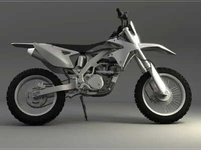 Dirt Bike 3D model purchase