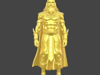 Warrior God 3D print model