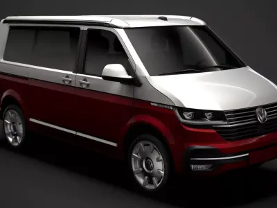 VW California T6 1 2020 3D model