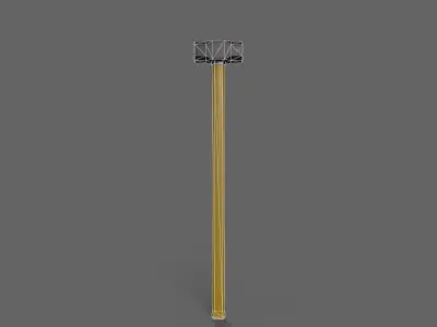 PBR Sledge Hammer V1d Low-poly 3D model