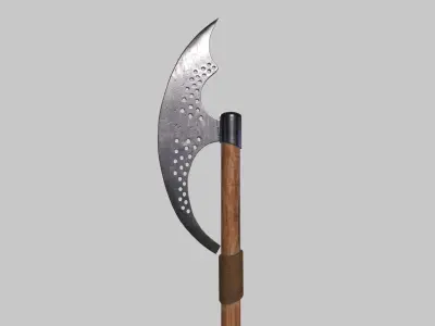 Sparth Axe Low-poly 3D model
