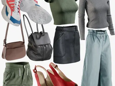 Clothing Mix 11 3D model