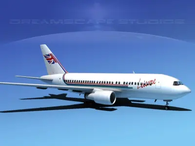 Boeing 767-200ER Leisure 3D model