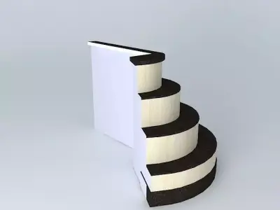 Kit615 Gôndola Curve Free 3D model