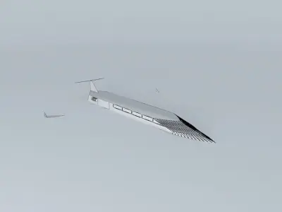 Learjet 45 Free 3D model