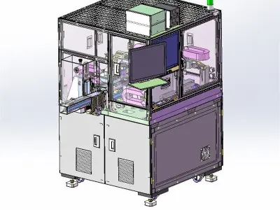 die bonder machine 3D Model 3D model