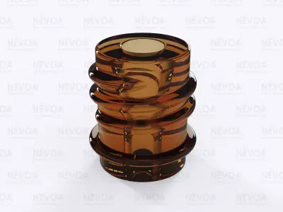 Glass finish - GME 30 12 - 10 mm - GL 10 3D model
