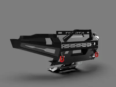 Toyota 4Runner Front Bumper Proline 3D model